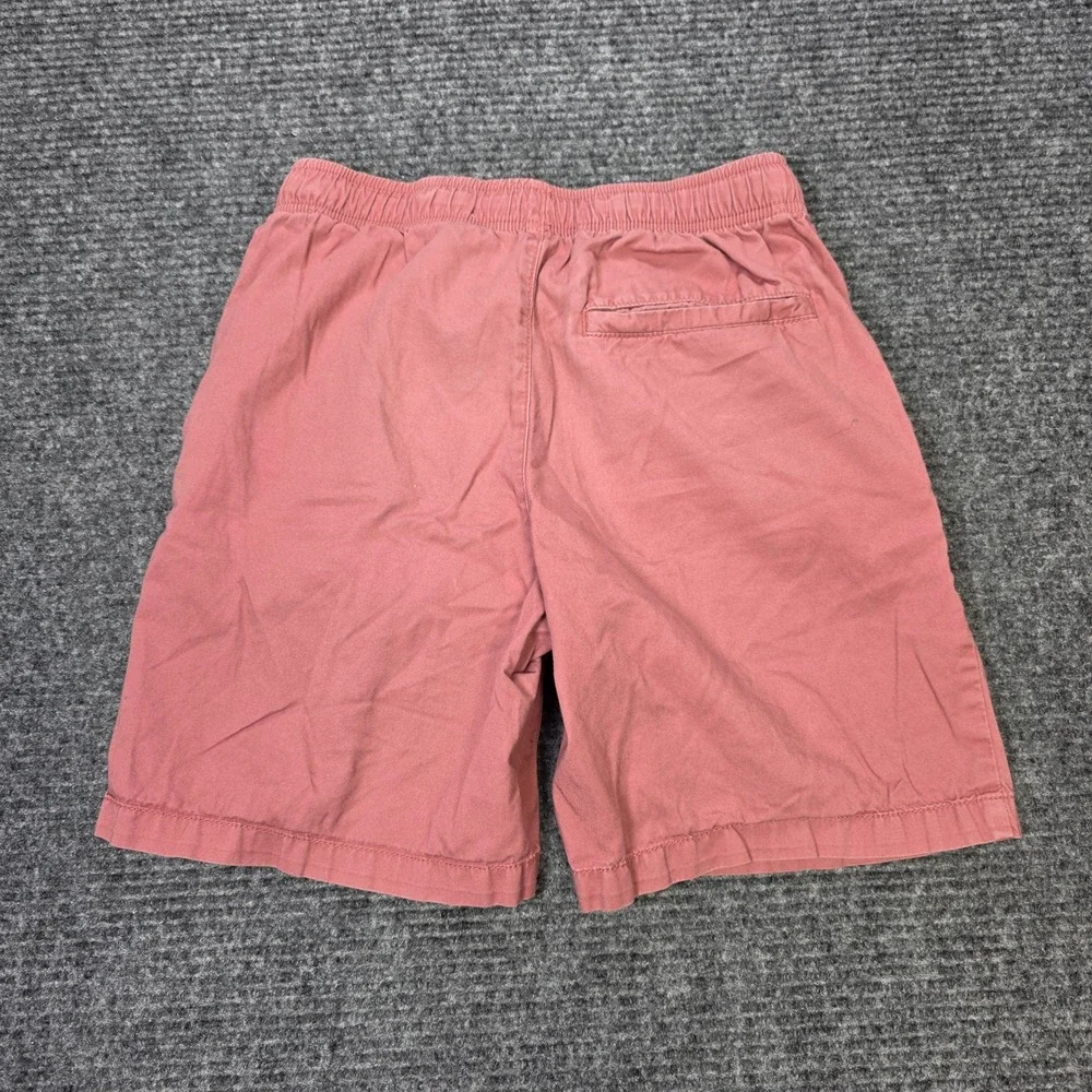 Old Navy Relaxed Fit Shorts Boy's XL (14-16) Faded Red Elastic Waist Drawstring